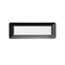 LED WALL RECTANGLE LUMINAIRE DARK GREY 230V AC IP65 4W 3000K 290LM RA80 SLIM31NDG